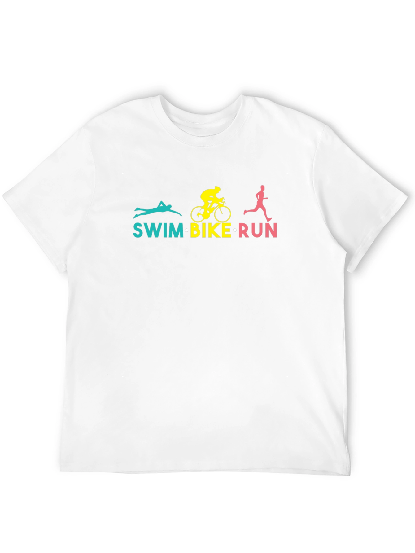 Swim Bike Run Triathlon T-Shirt