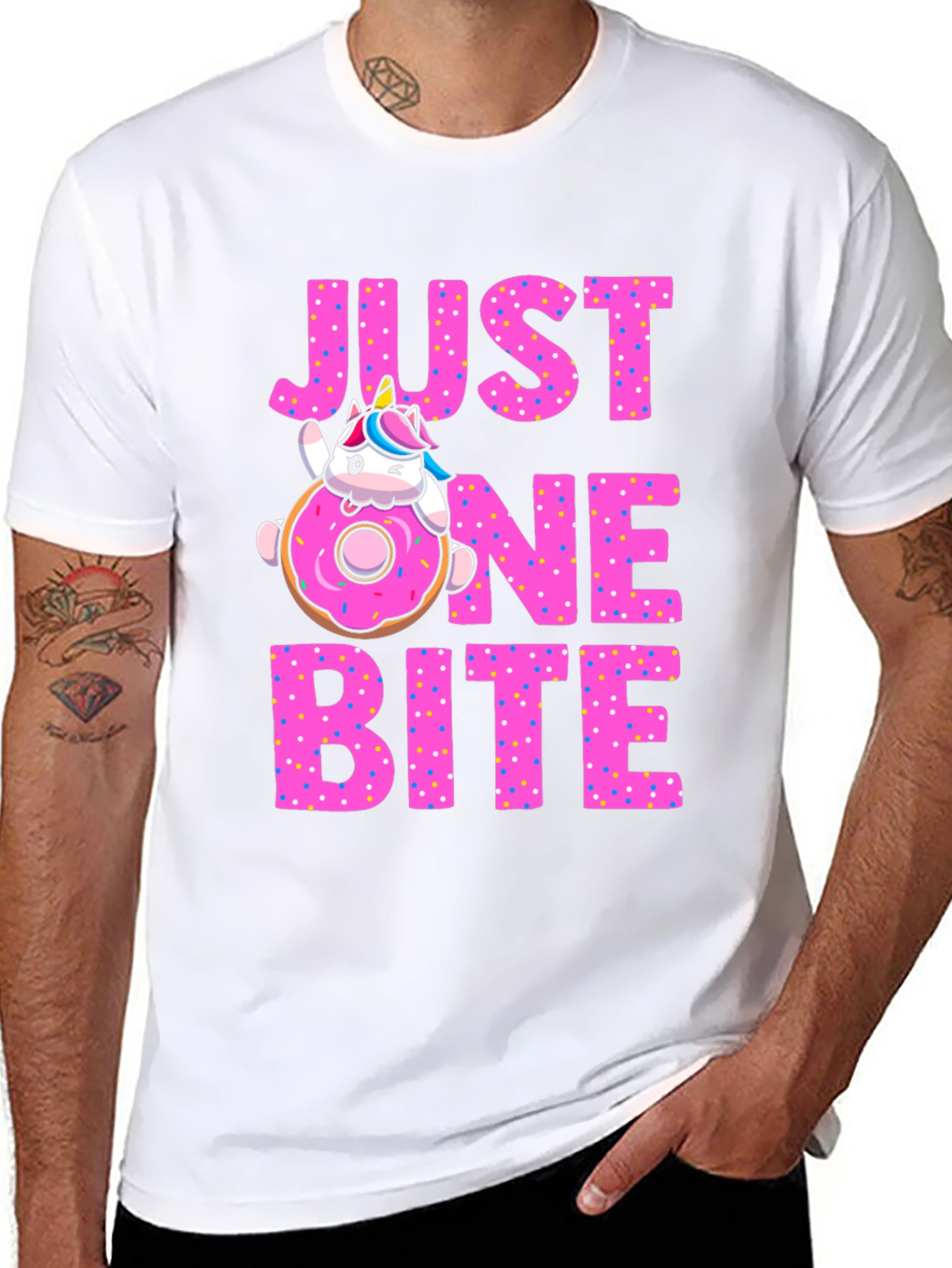 Just One Bite Unicorn Donut T-Shirt
