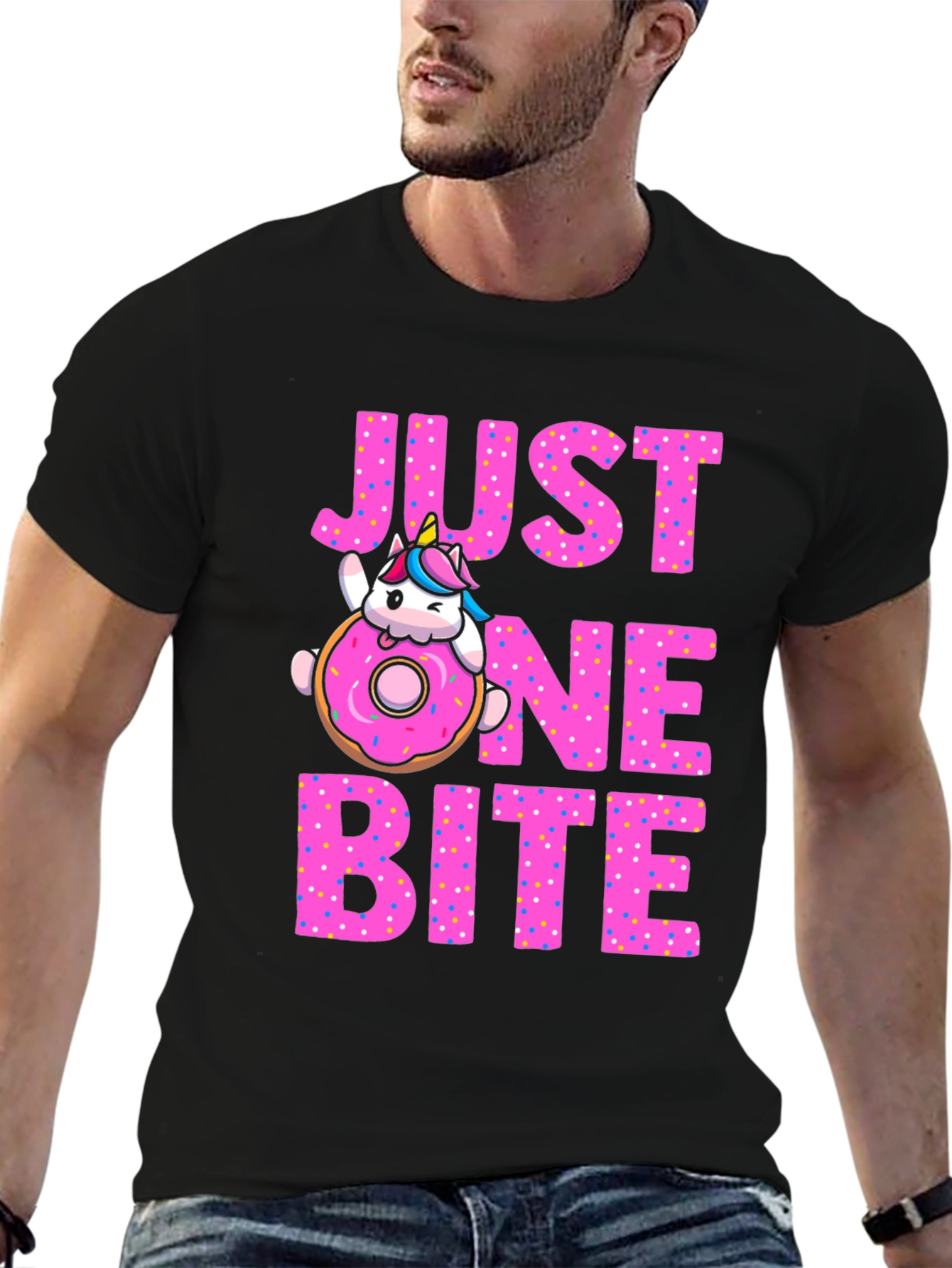 Just One Bite Unicorn Donut T-Shirt