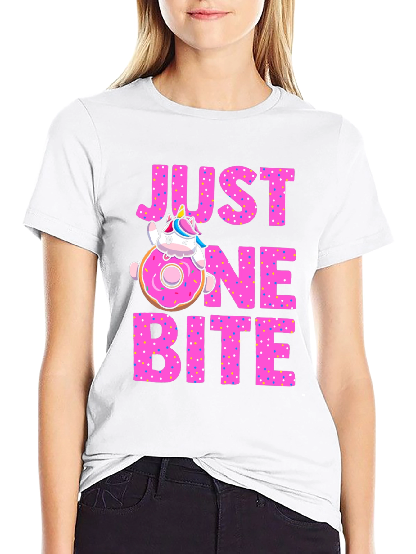 Just One Bite Unicorn Donut T-Shirt