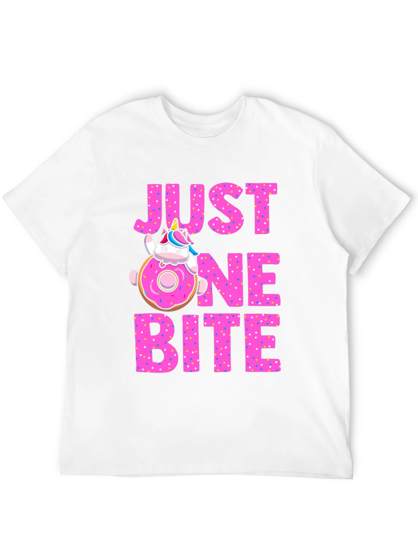 Just One Bite Unicorn Donut T-Shirt