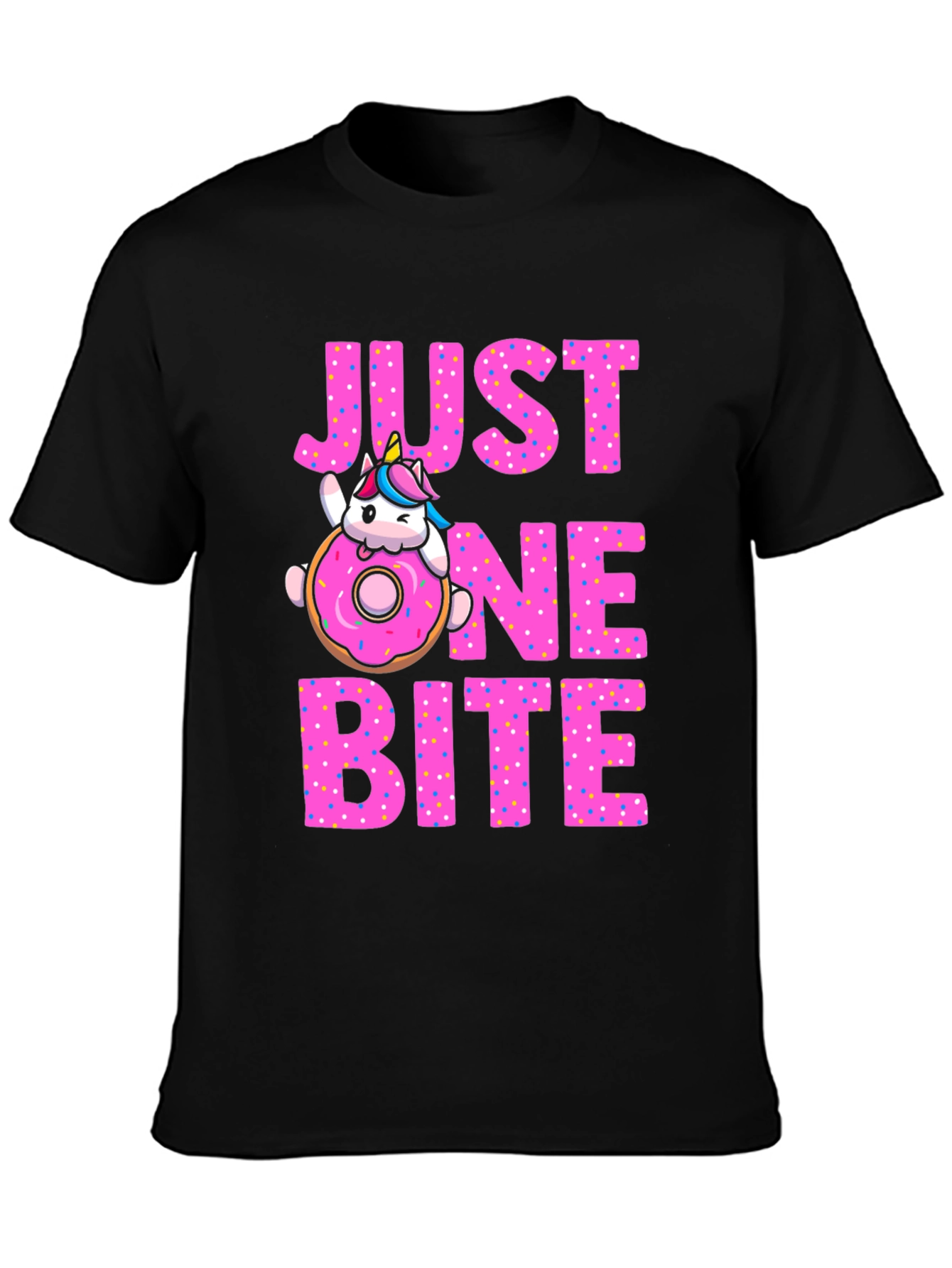 Just One Bite Unicorn Donut T-Shirt