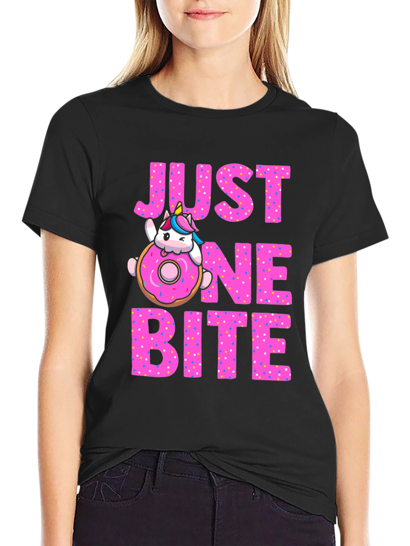 Just One Bite Unicorn Donut T-Shirt