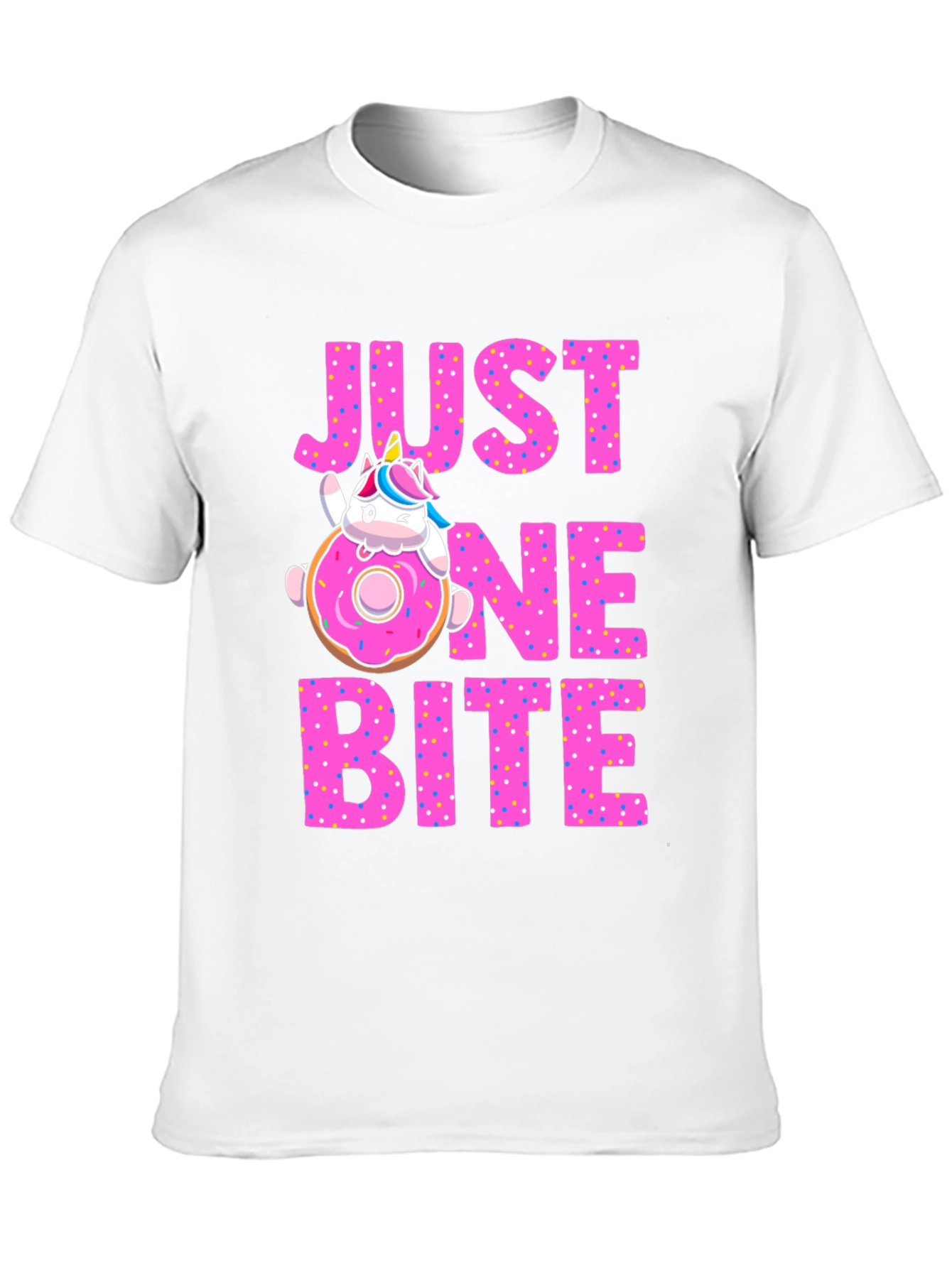 Just One Bite Unicorn Donut T-Shirt