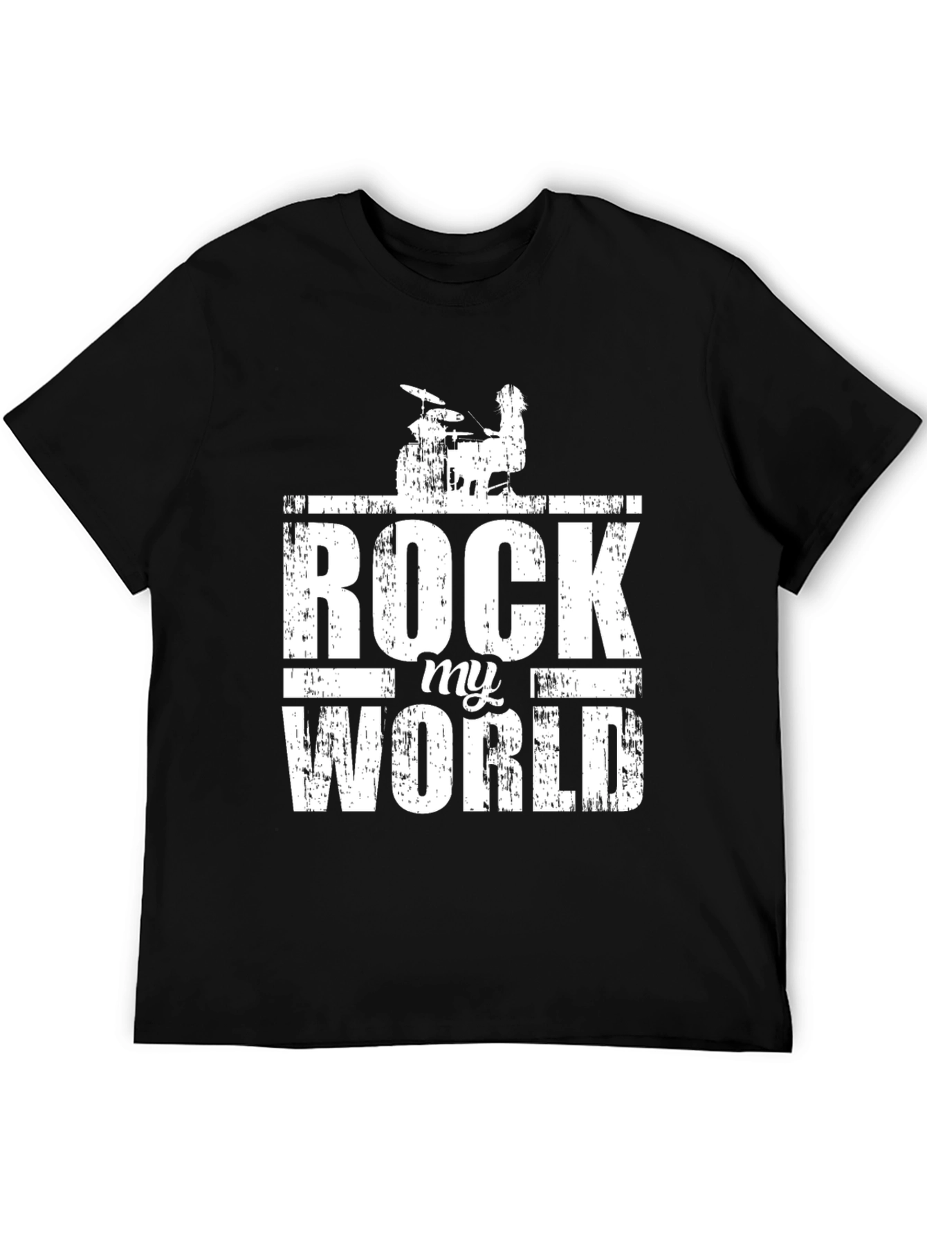 Rock My World Graphic Print T-Shirt