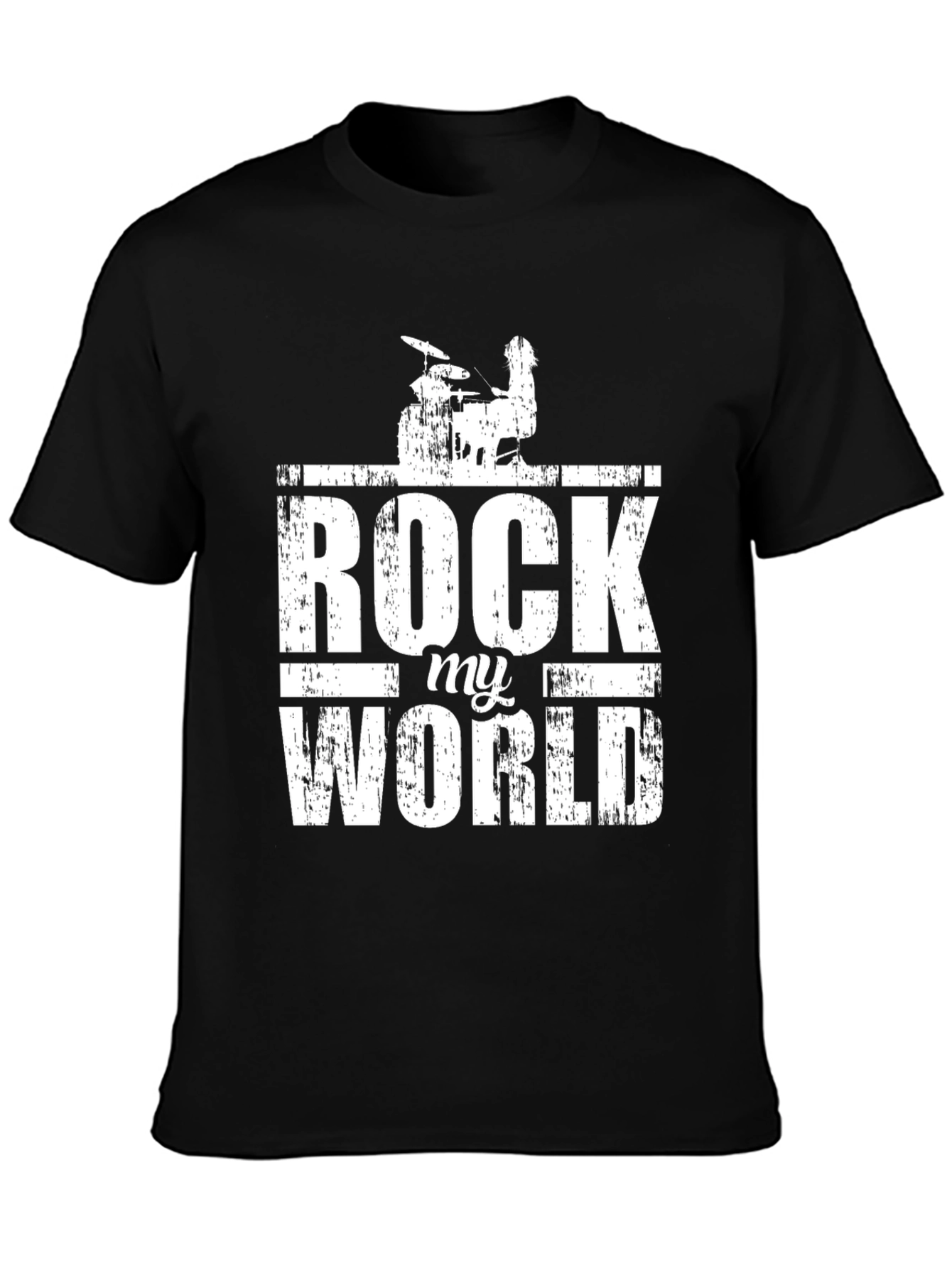 Rock My World Graphic Print T-Shirt