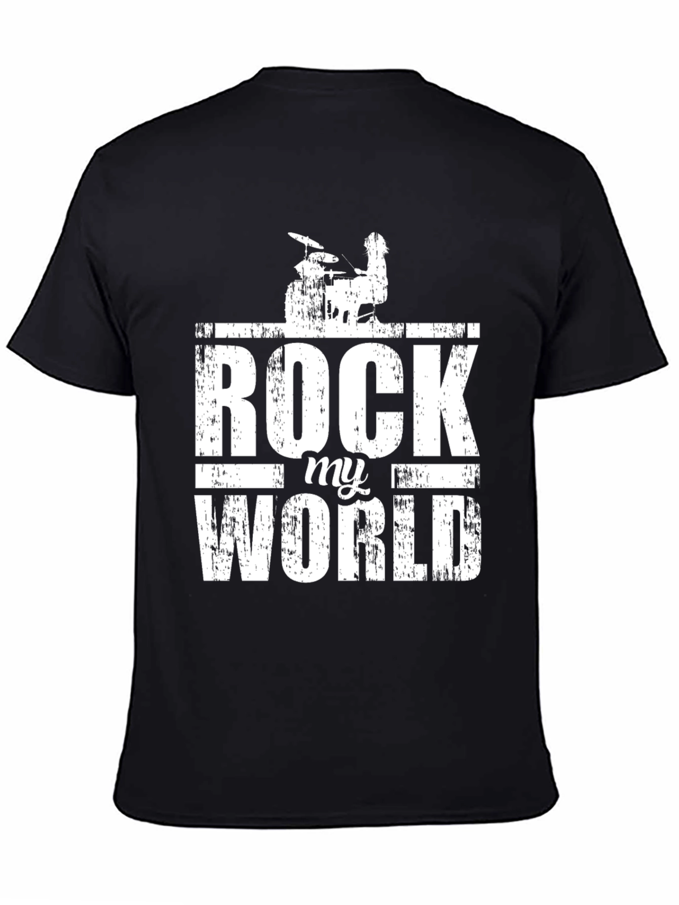 Rock My World Graphic Print T-Shirt