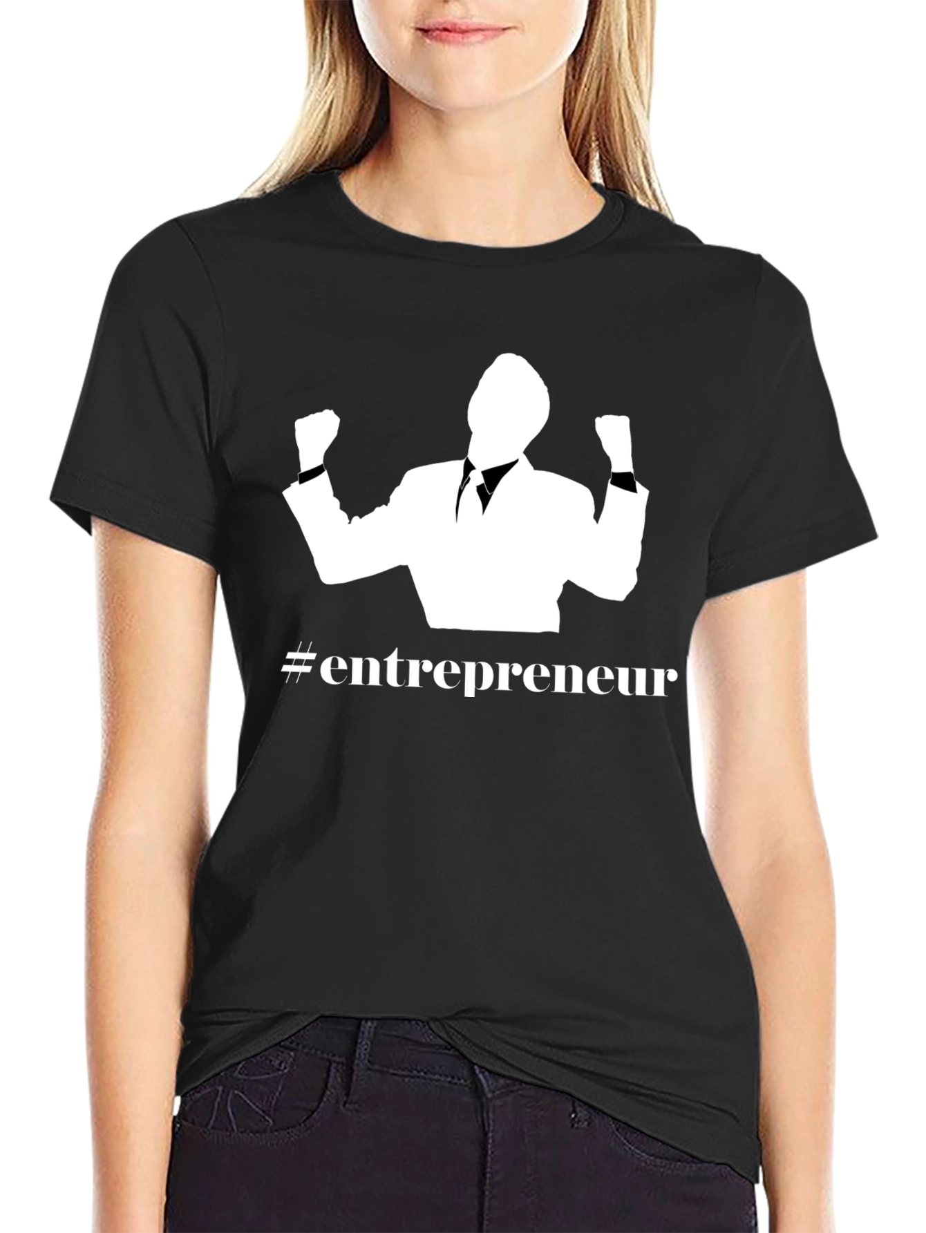 Entrepreneur Graphic T-Shirt - Black Cotton Tee