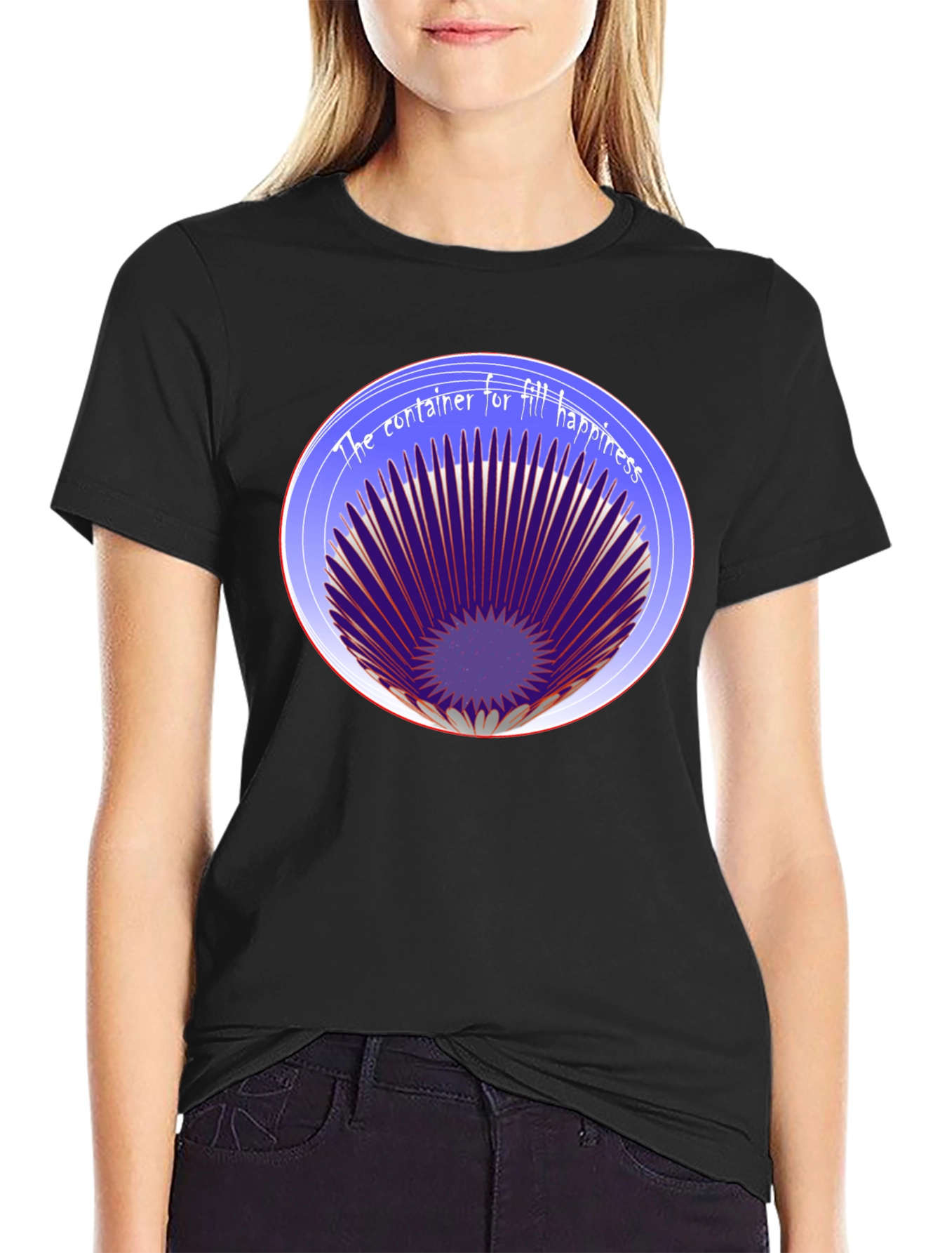 Happiness Container Graphic T-Shirt
