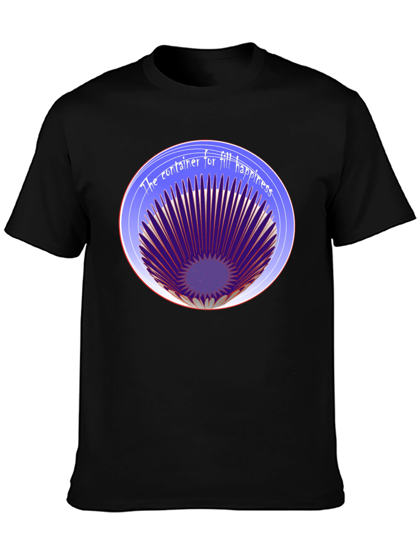 Happiness Container Graphic T-Shirt