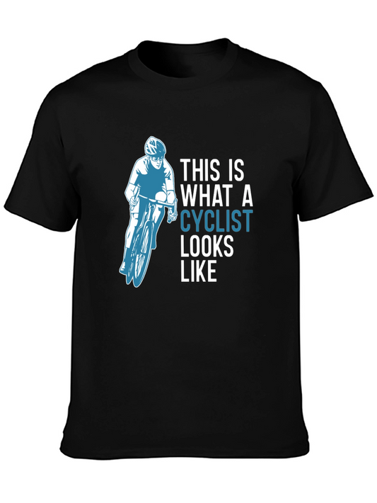 Cyclist Graphic T-Shirt - What a Cyclist Looks Like!