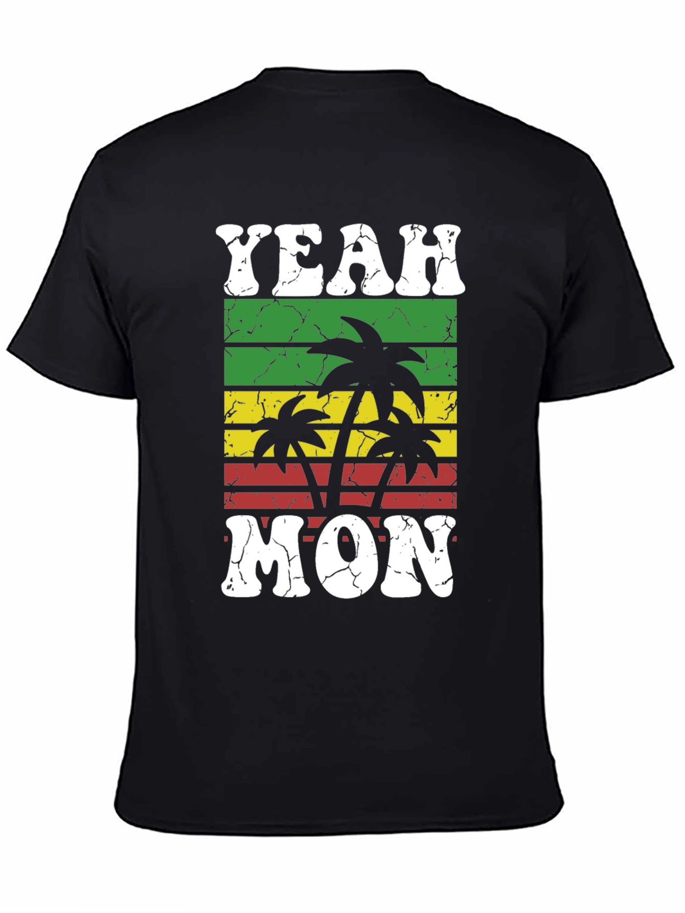 Yeah Mon T-Shirt - Tropical Palm Tree Graphic Tee