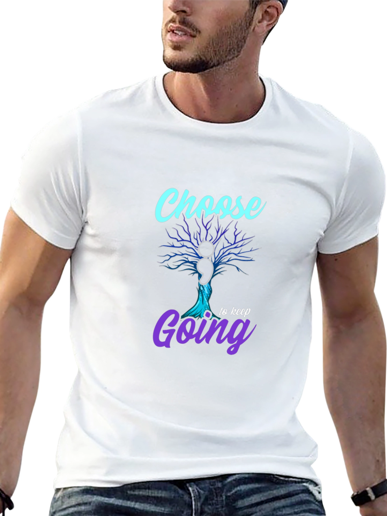 Choose to Keep Going Graphic Tee