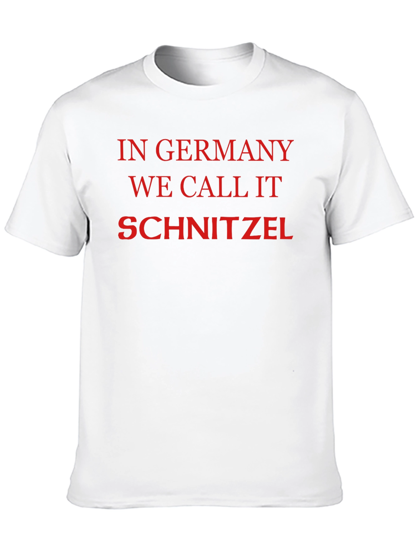 Germany Schnitzel T-Shirt - Humorous Novelty Tee