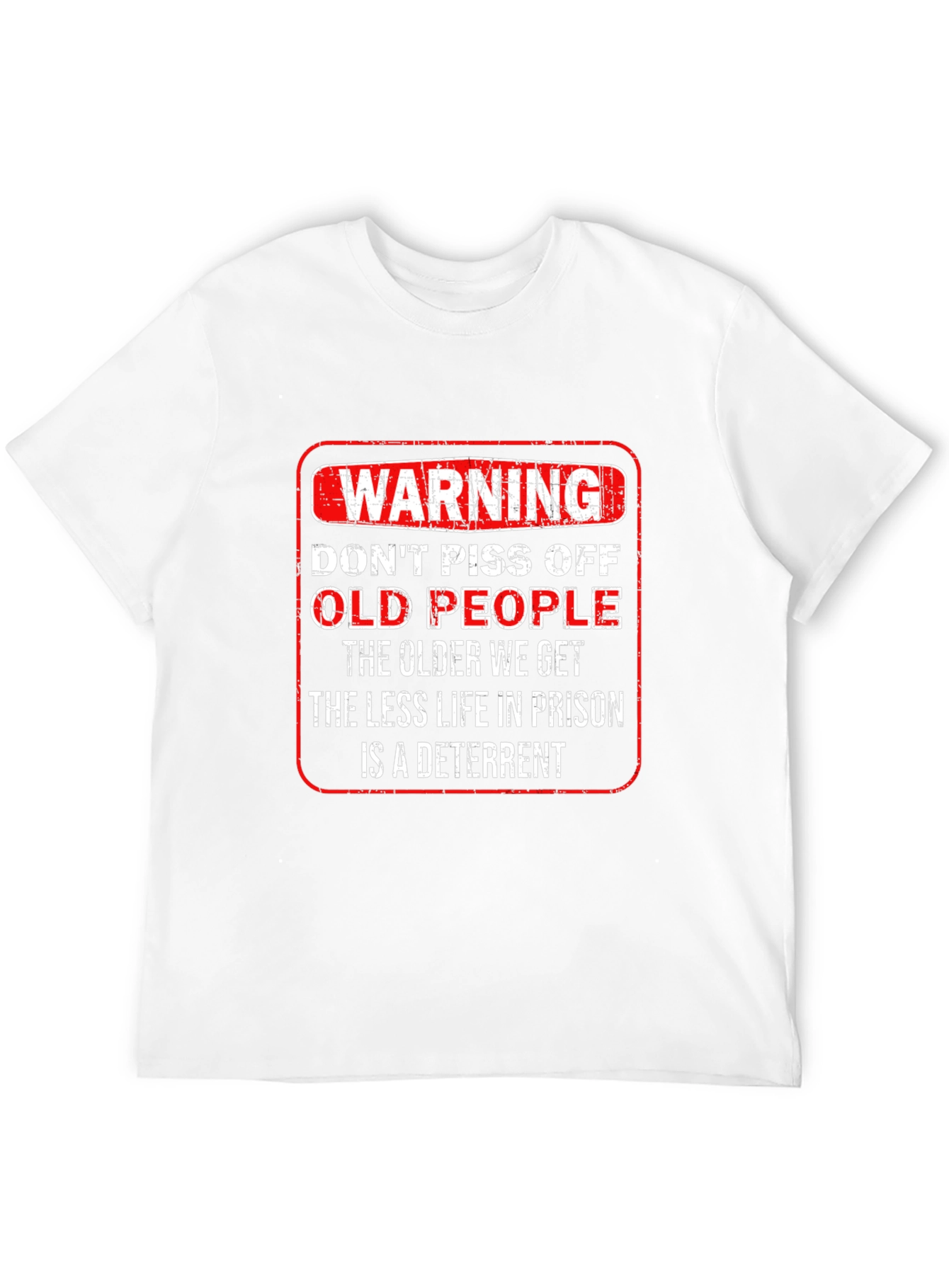 Warning Old People T-Shirt
