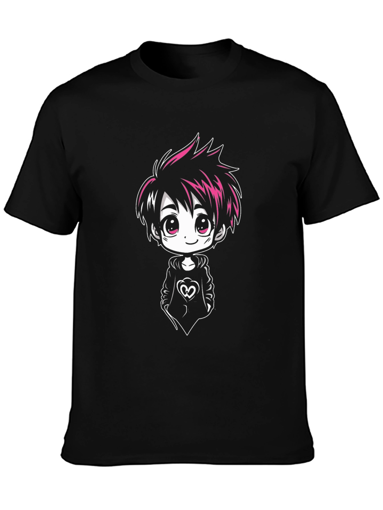 Anime Style Graphic T-Shirt