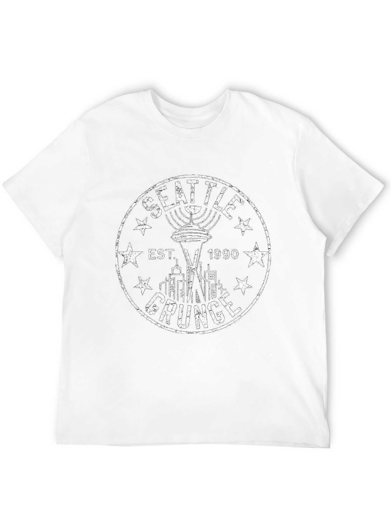 Seattle Grunge T-Shirt - Est. 1990