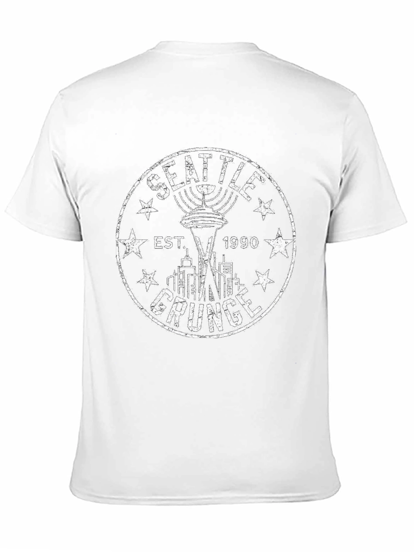 Seattle Grunge T-Shirt - Est. 1990