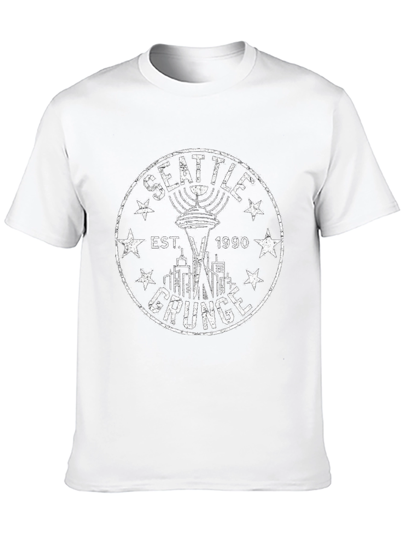 Seattle Grunge T-Shirt - Est. 1990