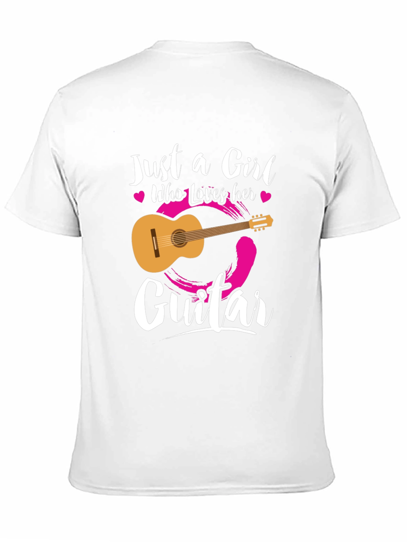 Just a Girl Who Loves Her Guitar T-Shirt