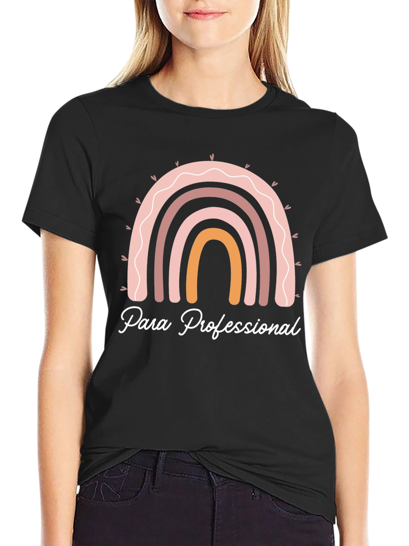 Para Professional Rainbow Graphic T-Shirt