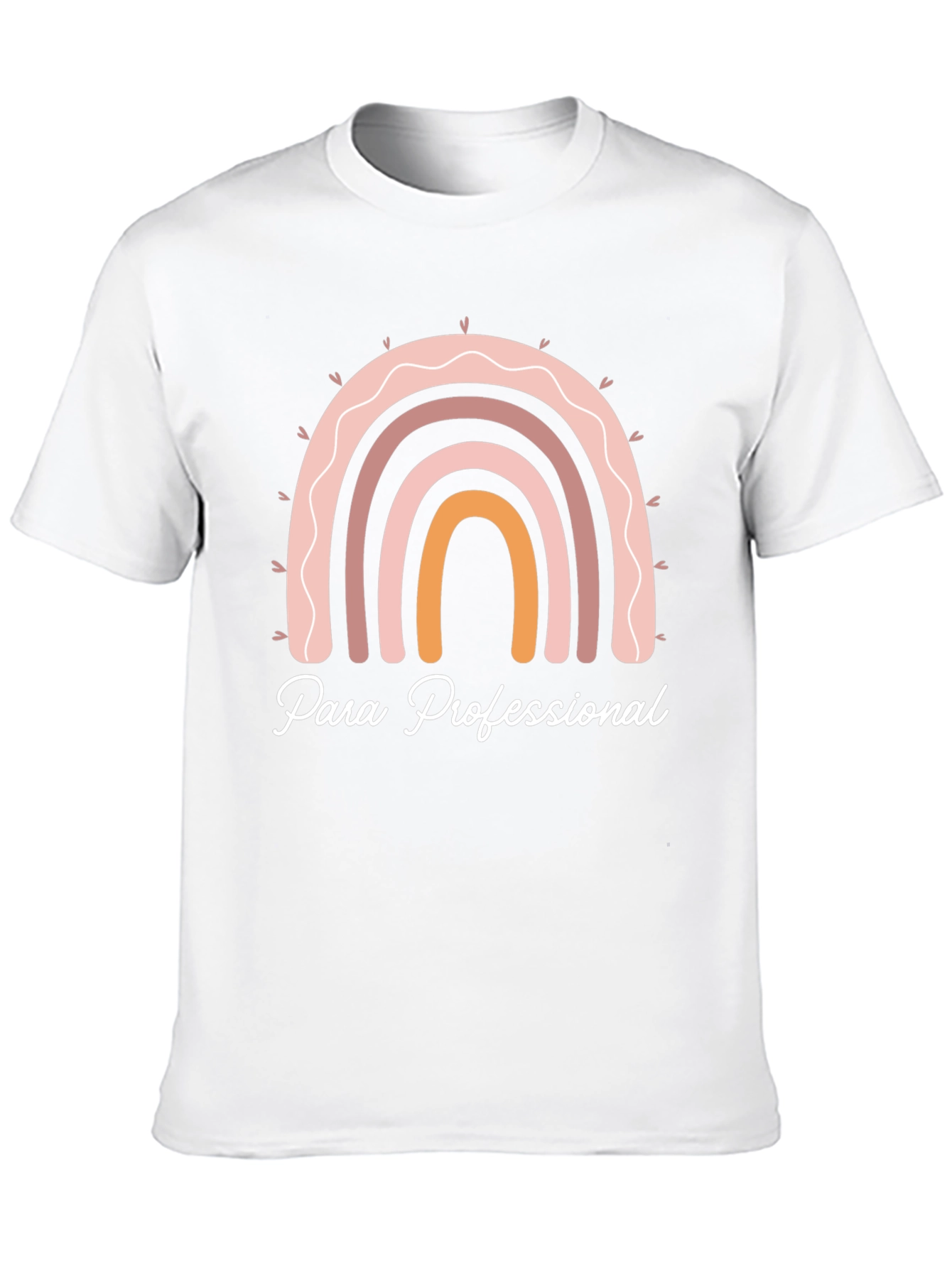 Para Professional Rainbow Graphic T-Shirt