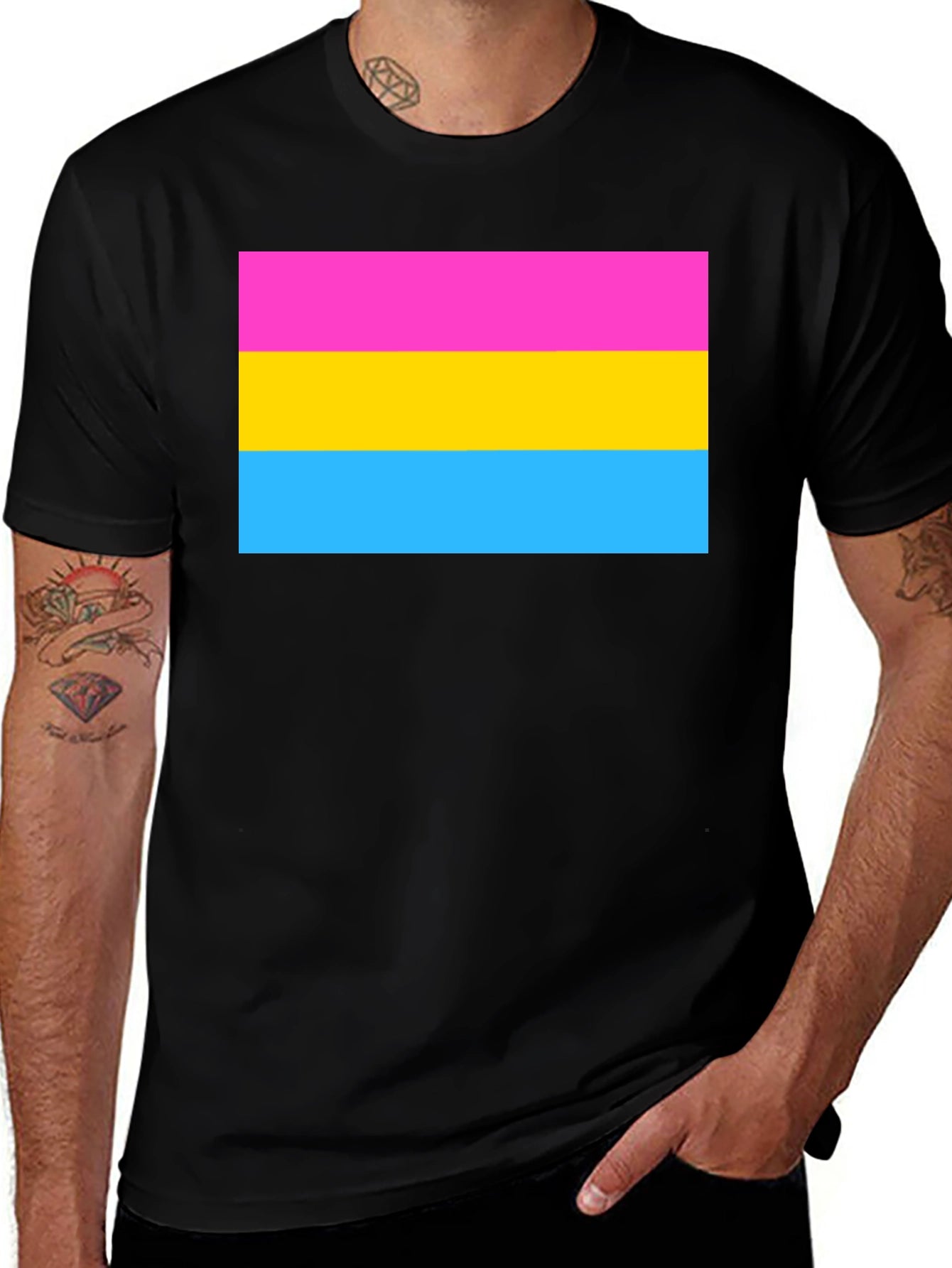 Pansexual Pride Flag T-Shirt