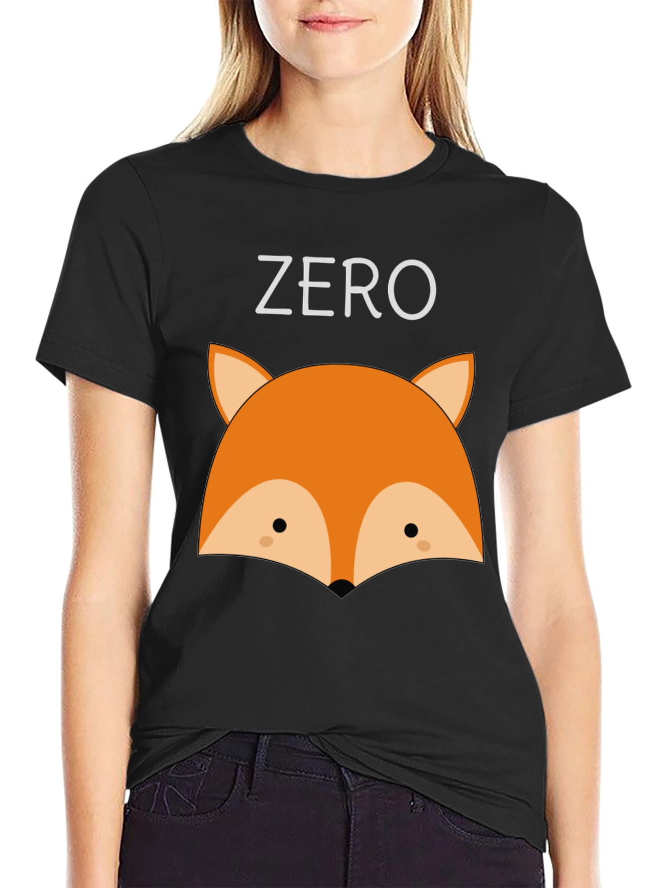 Zero Fox Given Black Graphic Tee