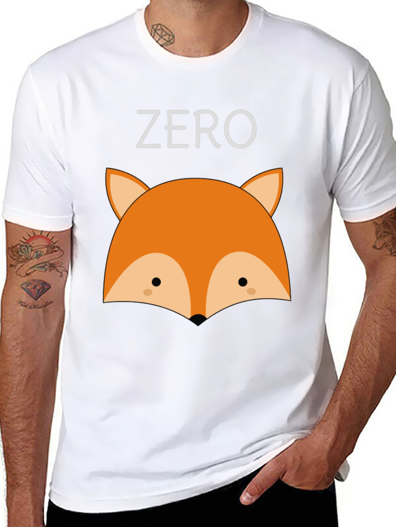 Zero Fox Given Black Graphic Tee