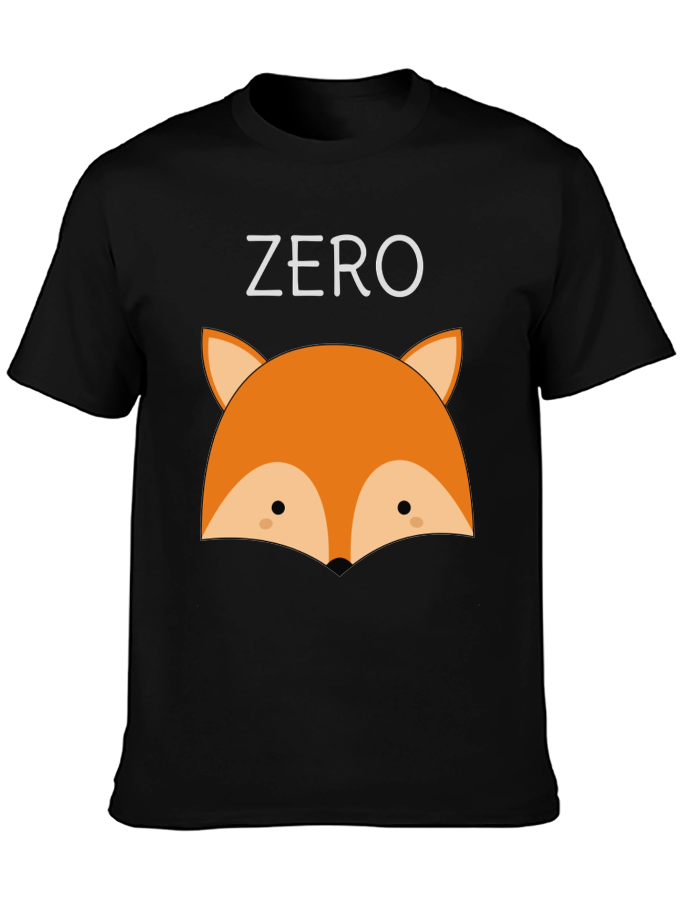 Zero Fox Given Black Graphic Tee