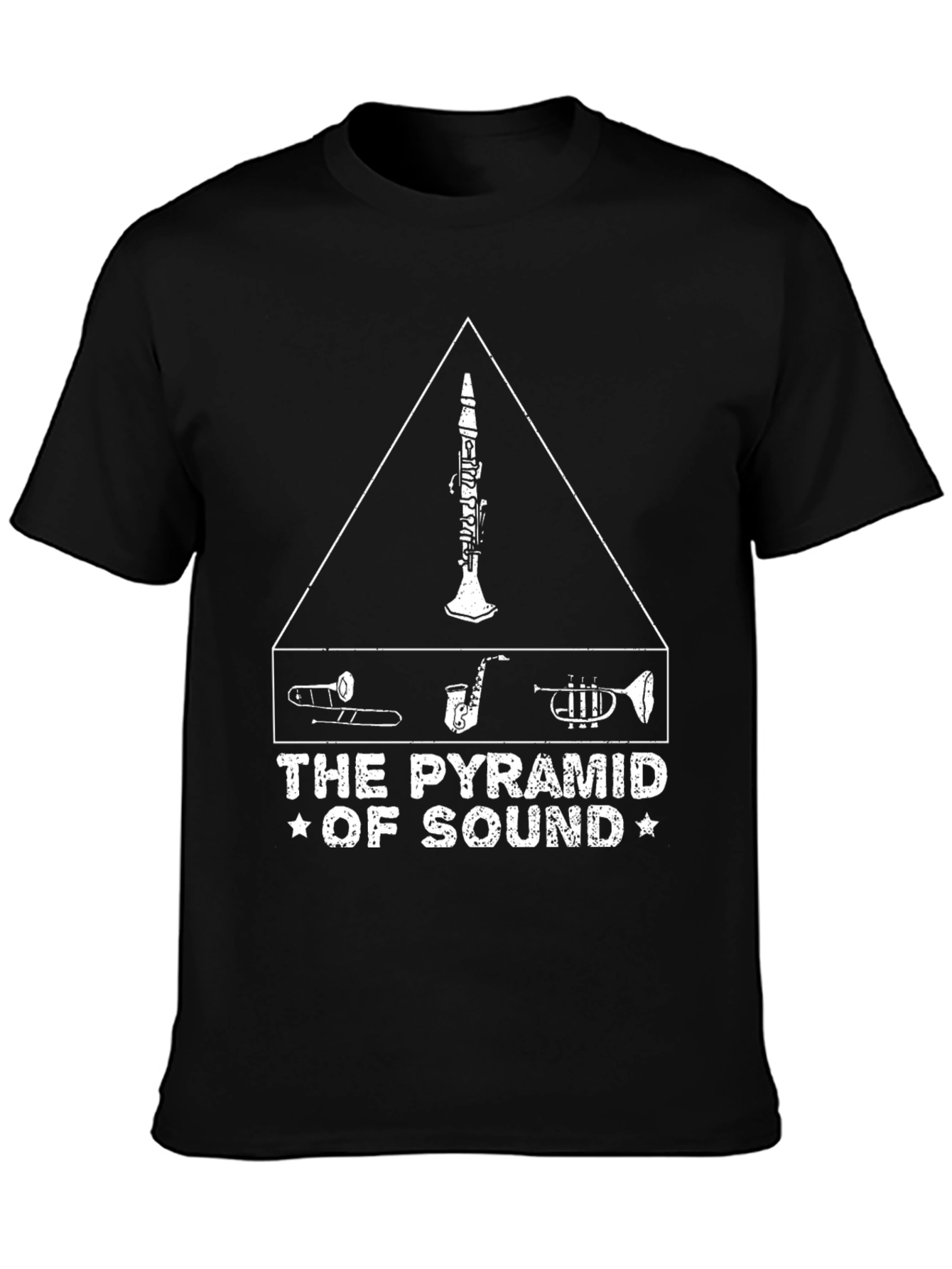 The Pyramid of Sound T-Shirt - Musician Tee