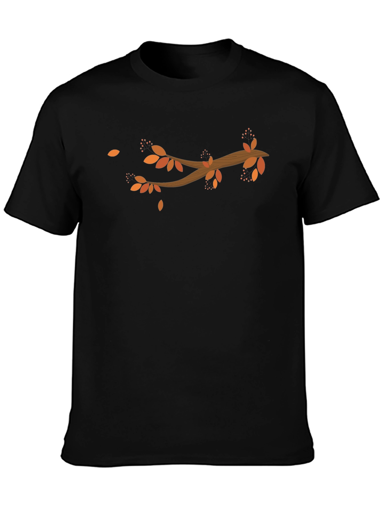 Fall Branch Graphic Tee - Nature Inspired T-Shirt