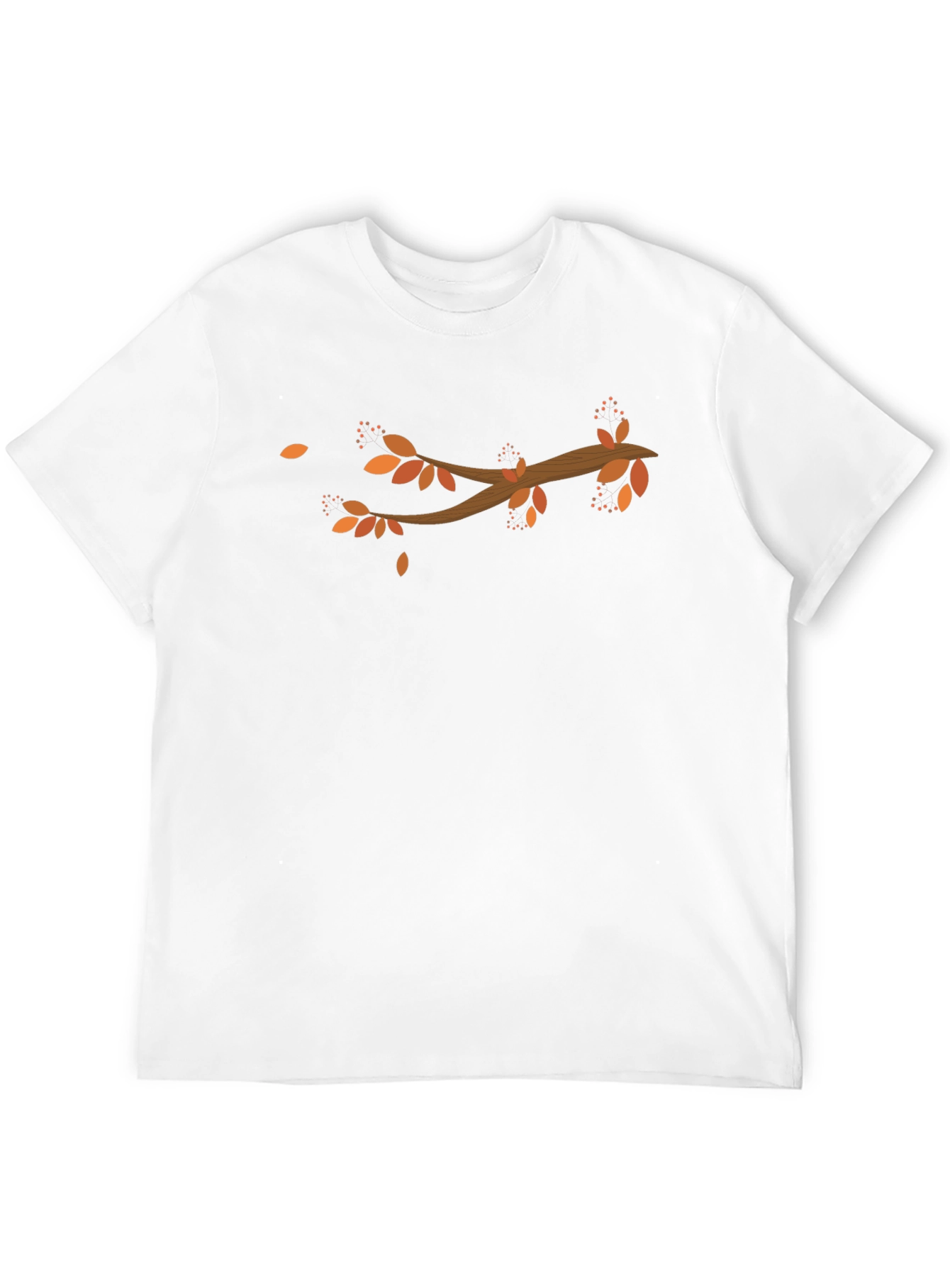 Fall Branch Graphic Tee - Nature Inspired T-Shirt
