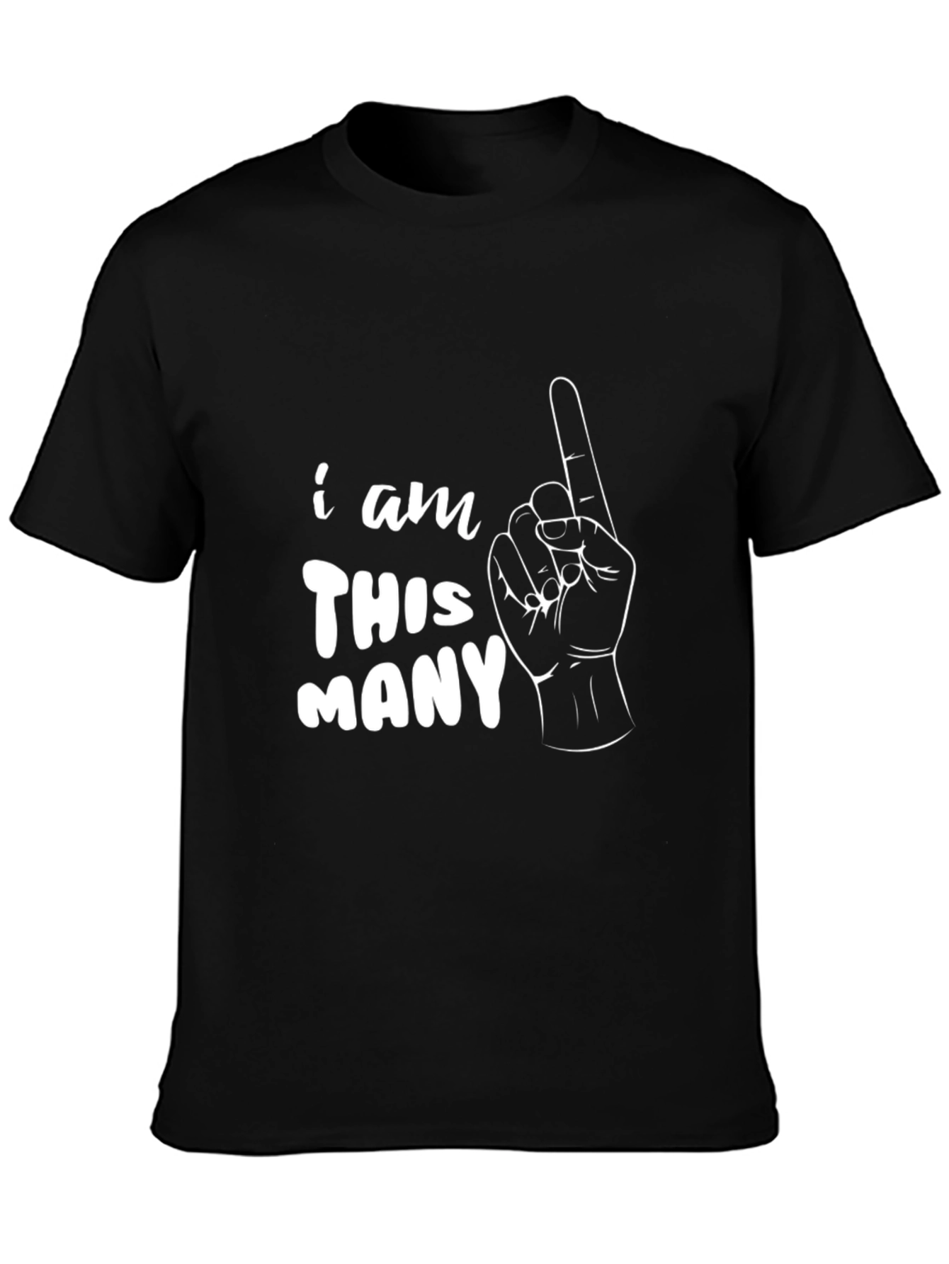 I am THIS MANY First Birthday T-Shirt