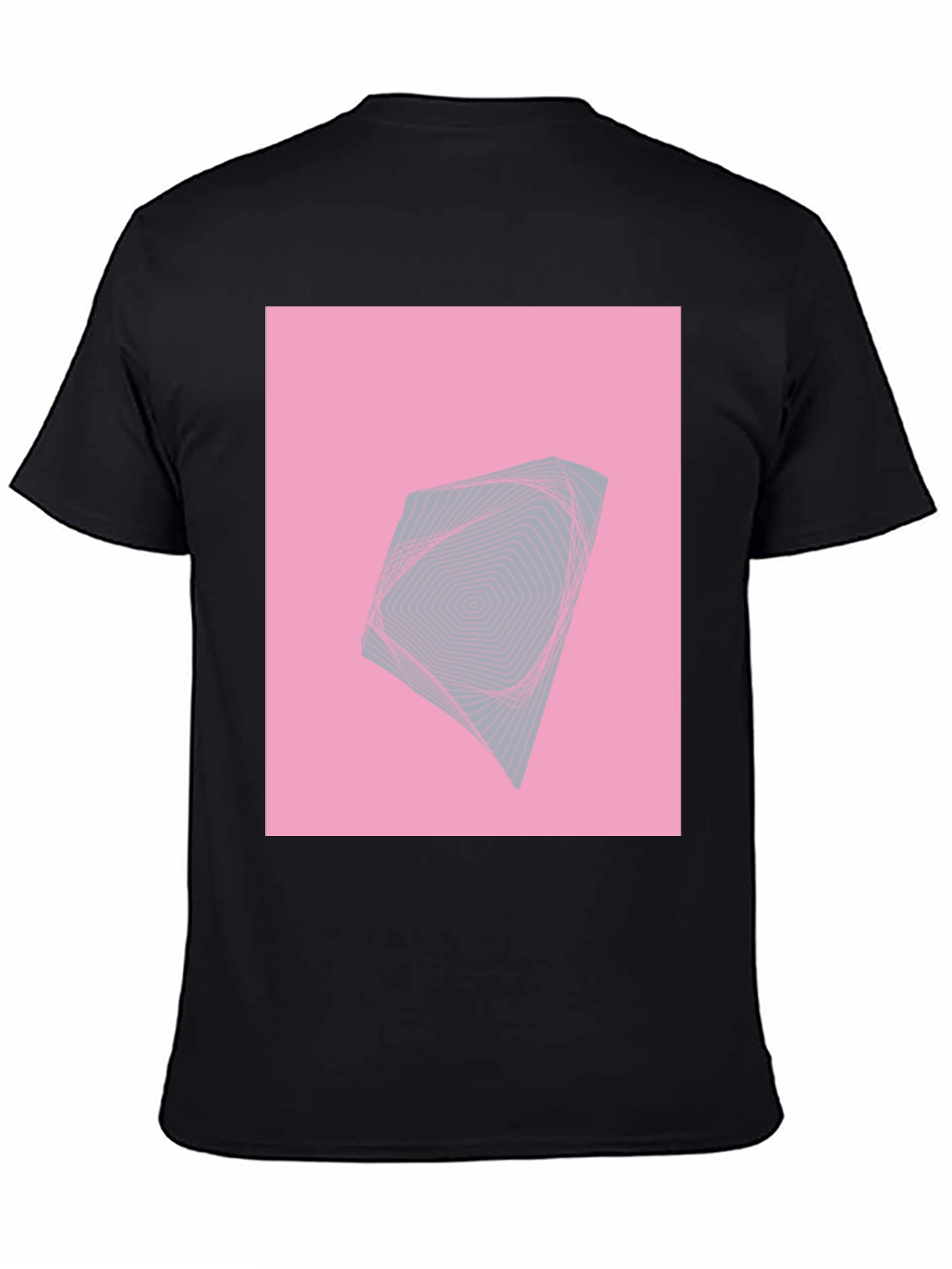 Abstract Graphic Tee - Modern Geometric Design T-Shirt