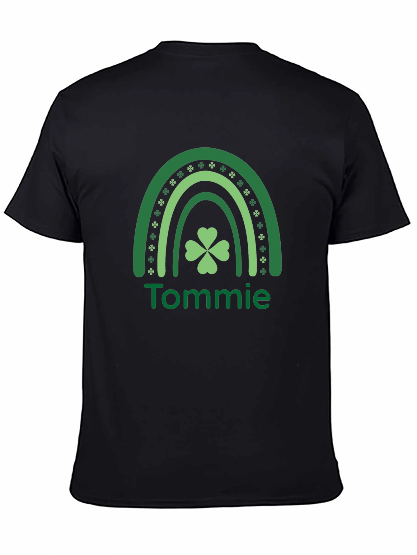 Tommie Shamrock Rainbow Graphic Tee