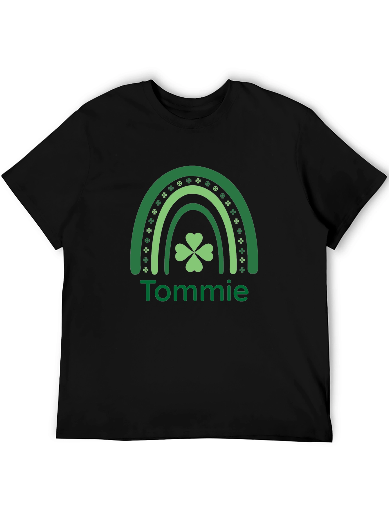 Tommie Shamrock Rainbow Graphic Tee