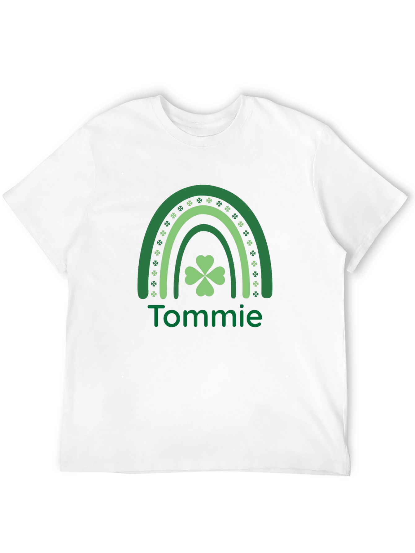 Tommie Shamrock Rainbow Graphic Tee
