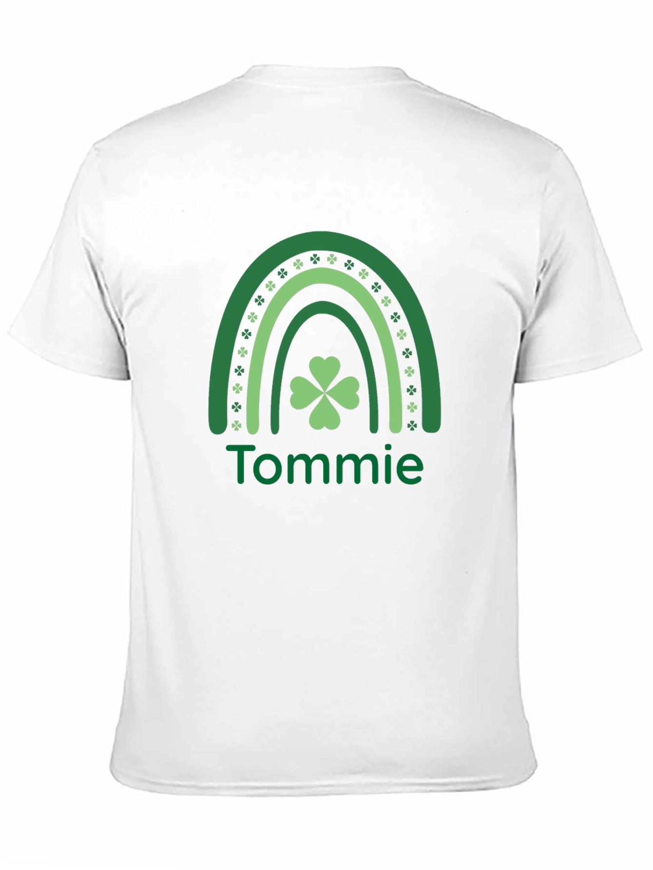 Tommie Shamrock Rainbow Graphic Tee