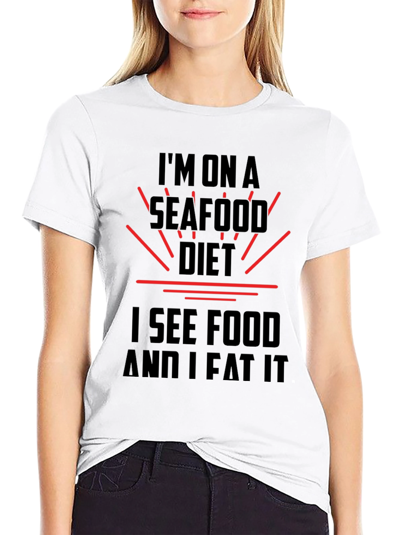 Seafood Diet T-Shirt - See Food and Eat It!