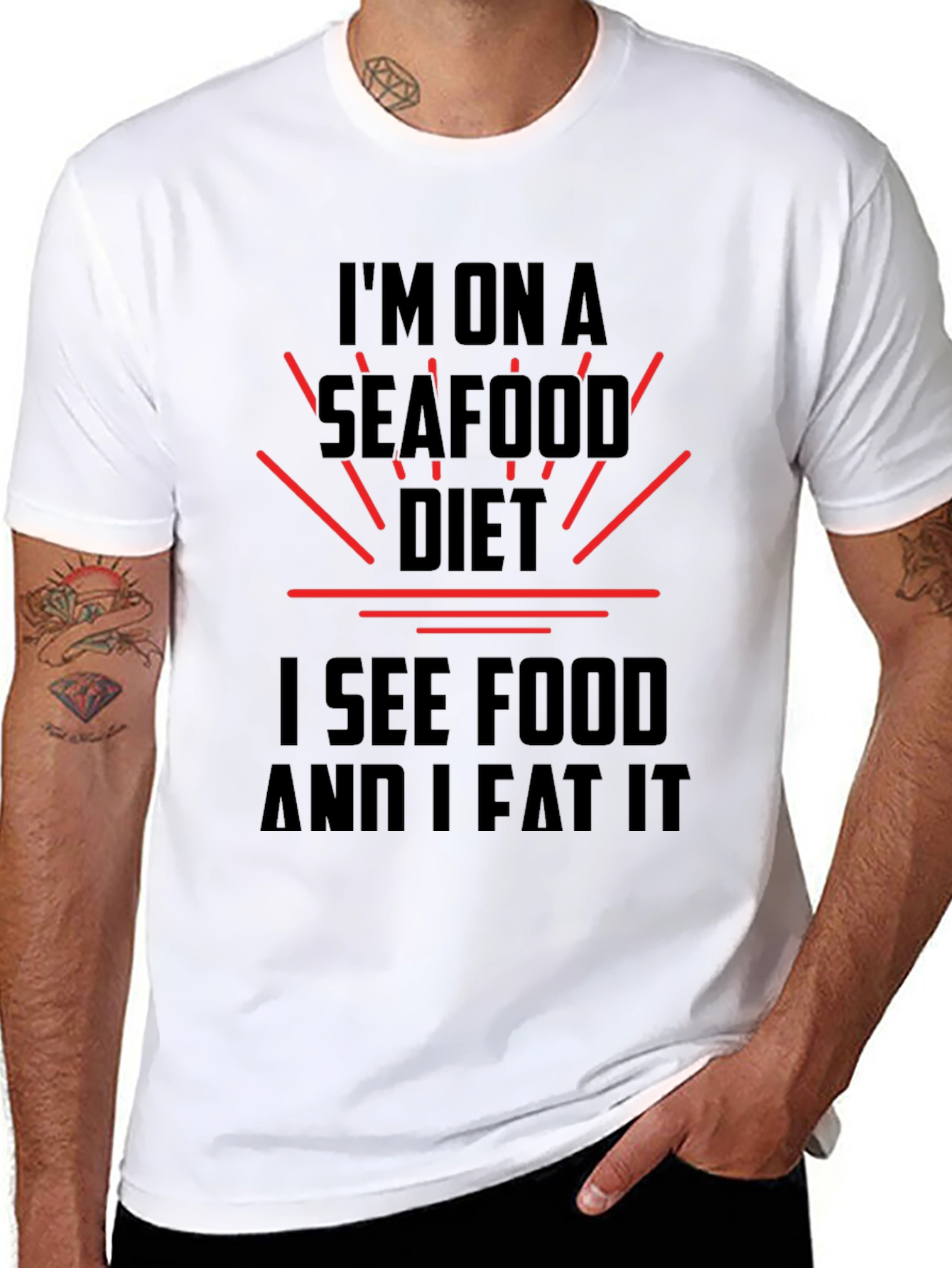 Seafood Diet T-Shirt - See Food and Eat It!