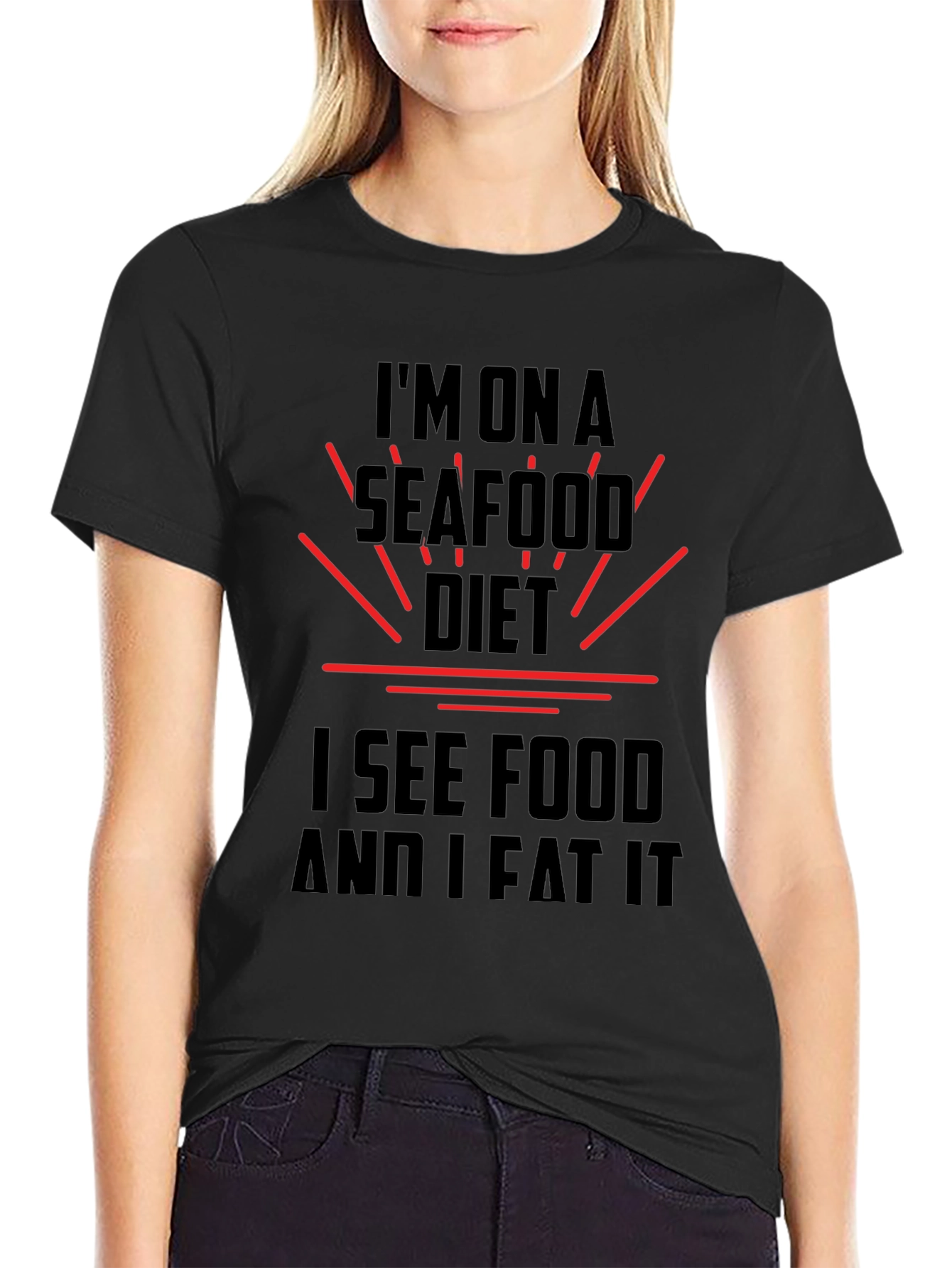 Seafood Diet T-Shirt - See Food and Eat It!