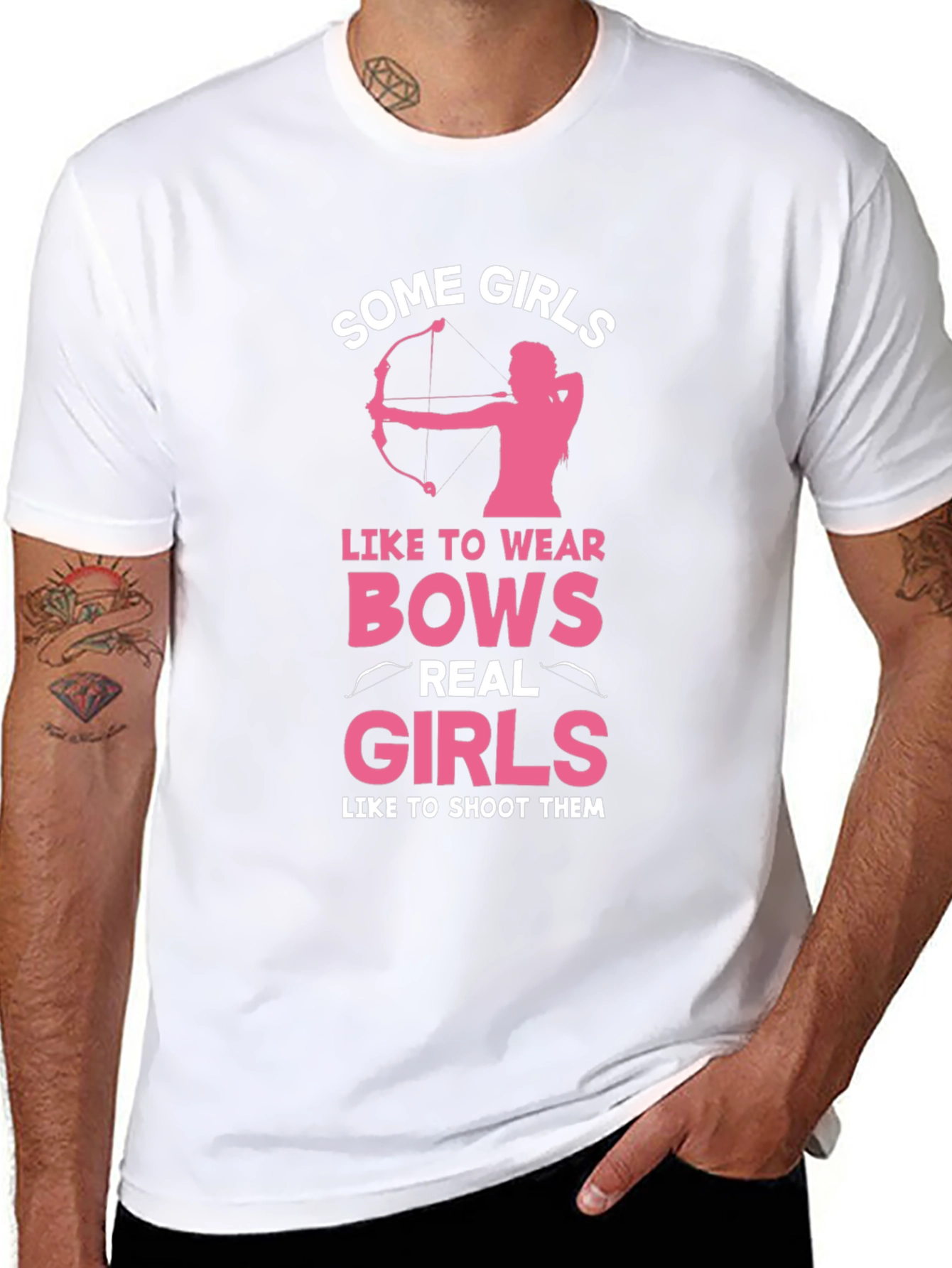 Archery Girl T-Shirt - Bows and Arrows