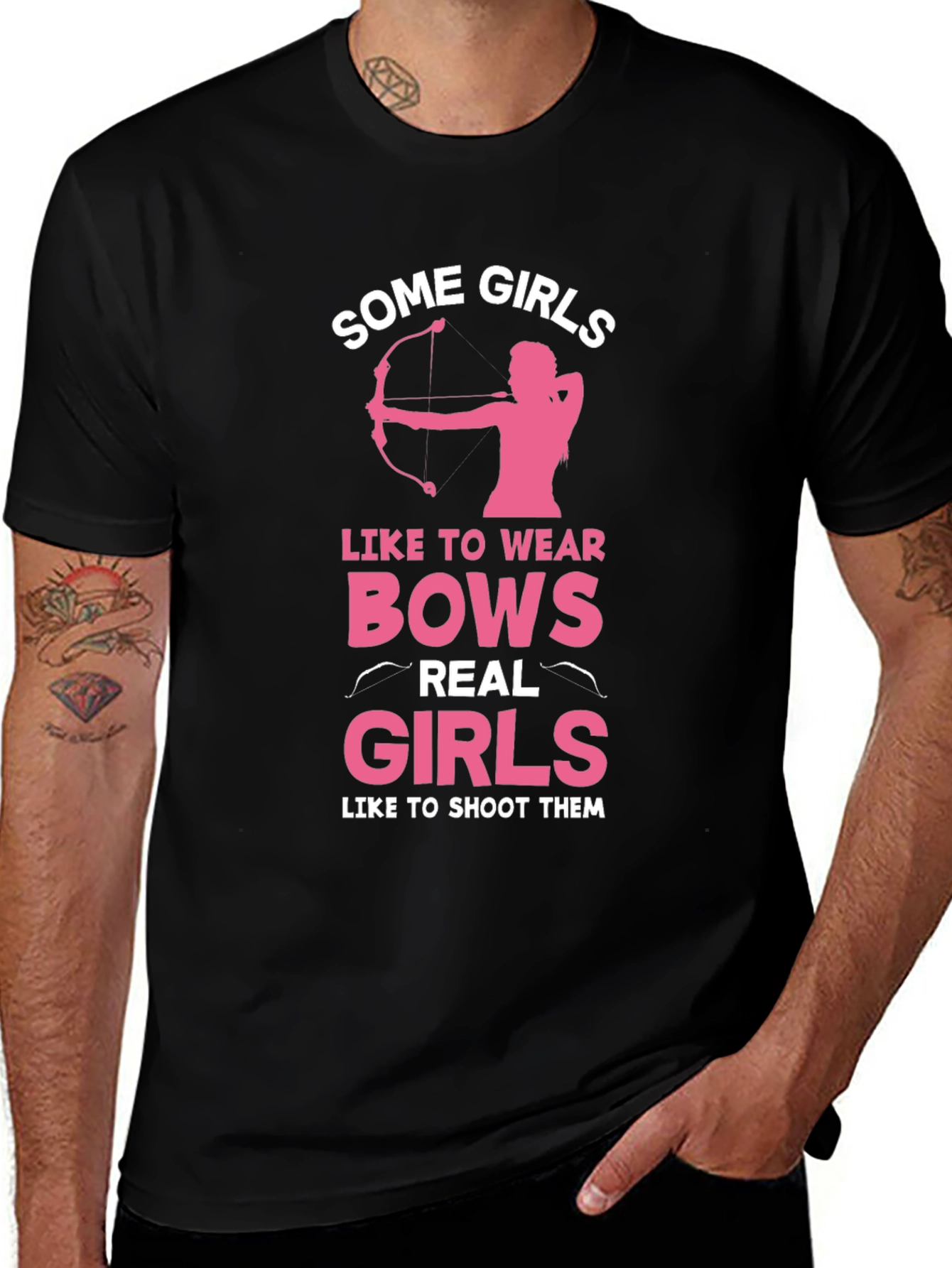 Archery Girl T-Shirt - Bows and Arrows