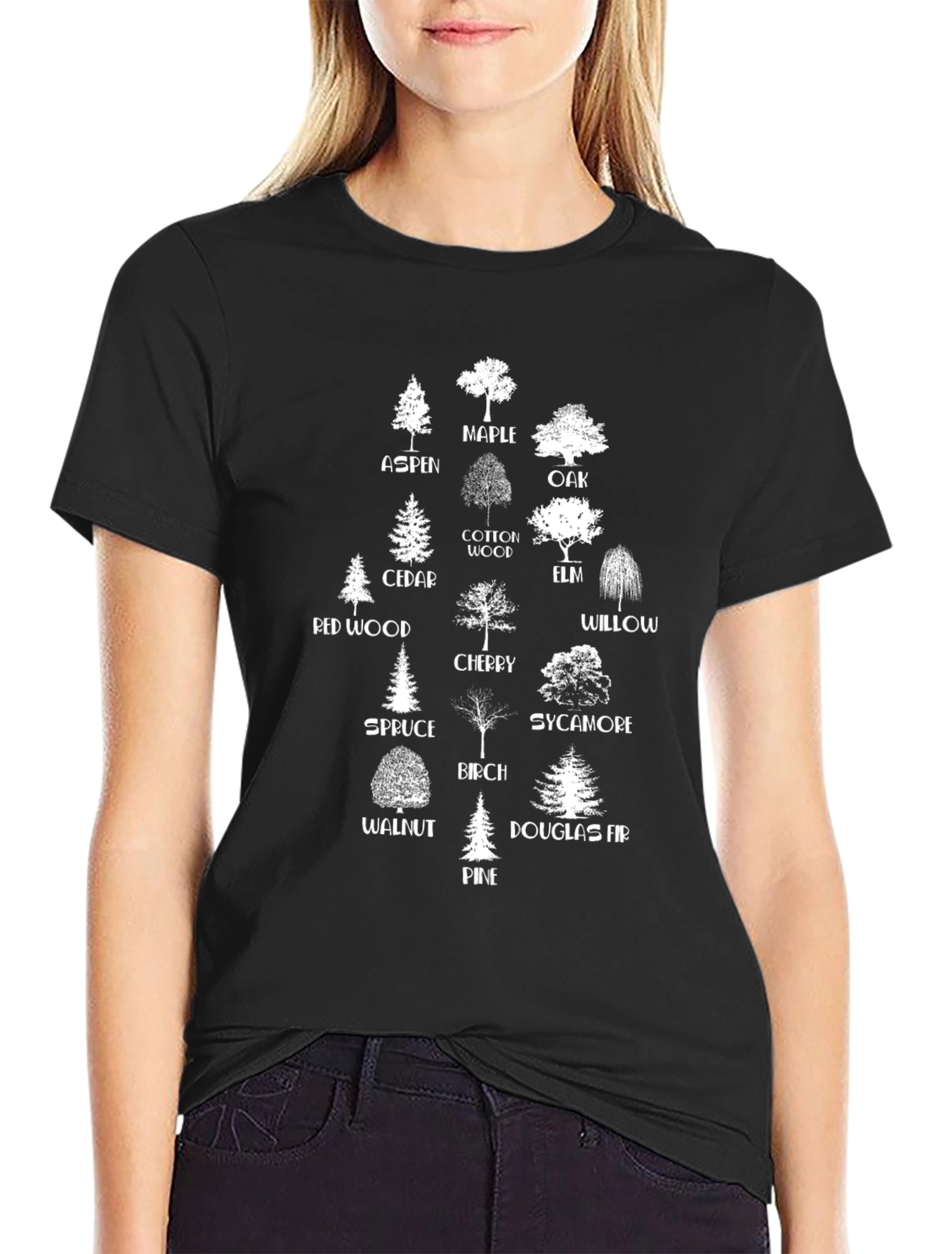 Trees Graphic T-Shirt - Nature Lover Apparel