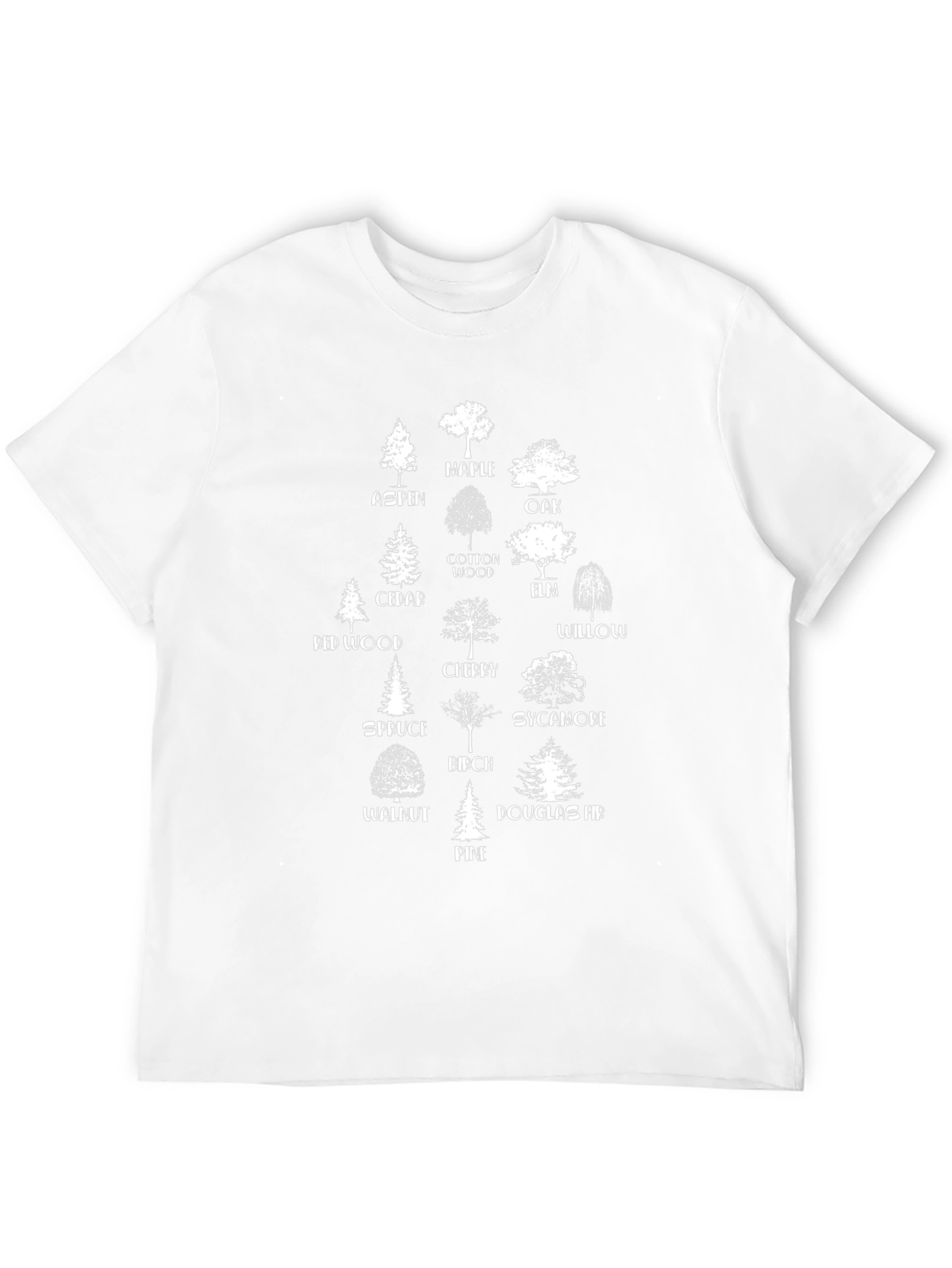 Trees Graphic T-Shirt - Nature Lover Apparel