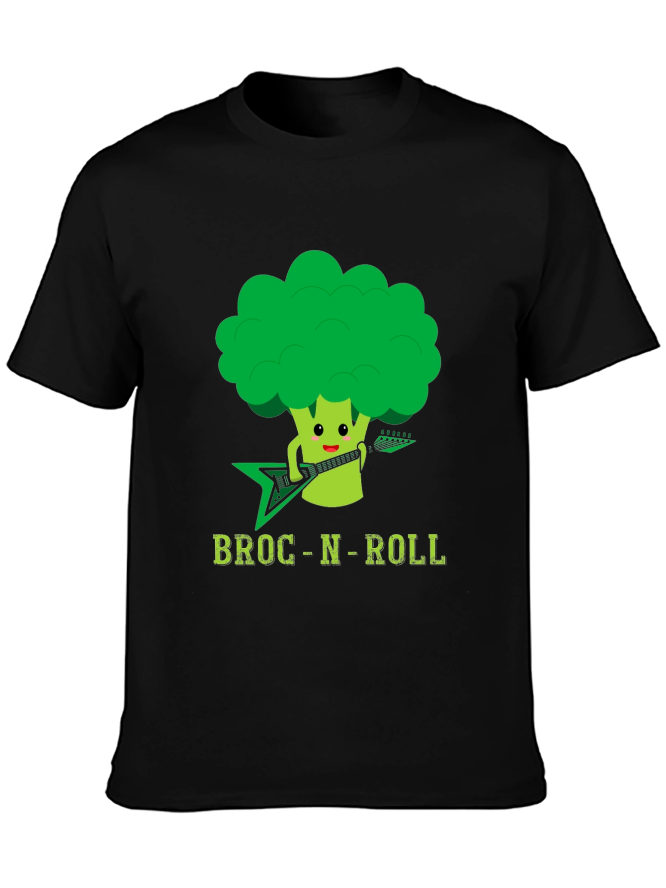 Broccoli Rocker T-Shirt - Broc N Roll Tee