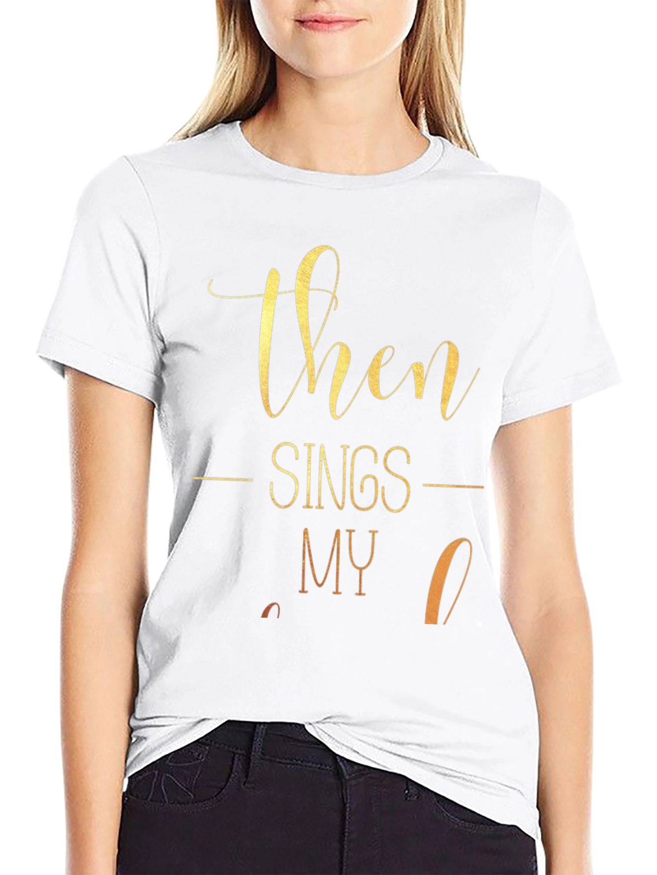 Then Sings My Soul T-Shirt - Black