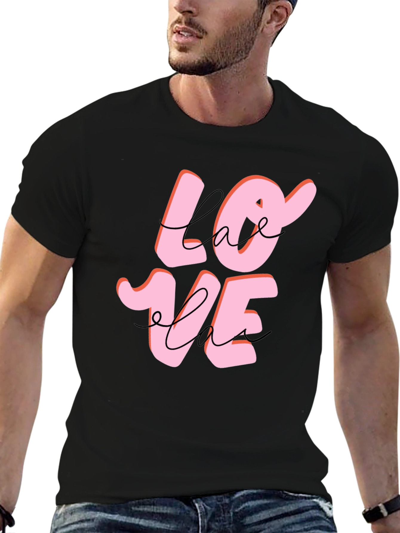 Love Graphic T-Shirt - Casual Cotton Tee