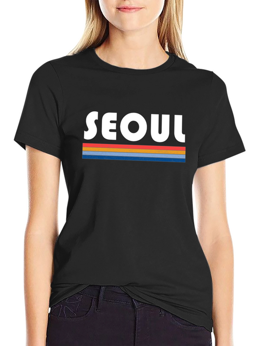 Seoul Retro T-Shirt - Classic City Graphic Tee